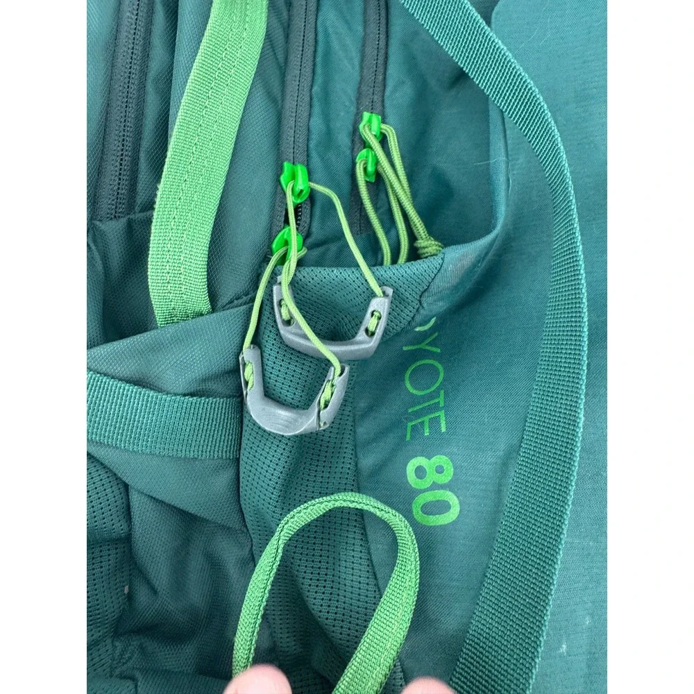 Kelty Coyote 80 Liter Hiking Bag Backpack Rucksack green.Internal Frame Outdoor